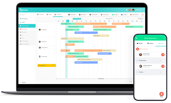 The ideal solution for corporate organization - Beesbusy