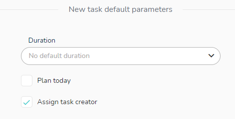 Set the creator as the assign person on the task by default.