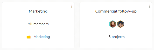 Gather indicators in the global dashboard.