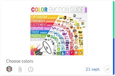 Image meaning of coulours