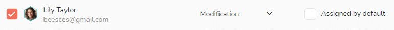 Select the member you want to replace in the settings project.