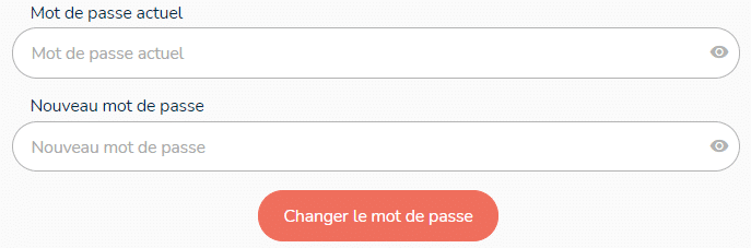 Modifier son mot de passe