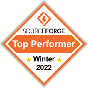 Badge TopPerformer Sourceforge winter 2022