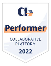 Badge plateforme collaborative