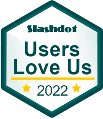 Badge Slashdot users love us 2022